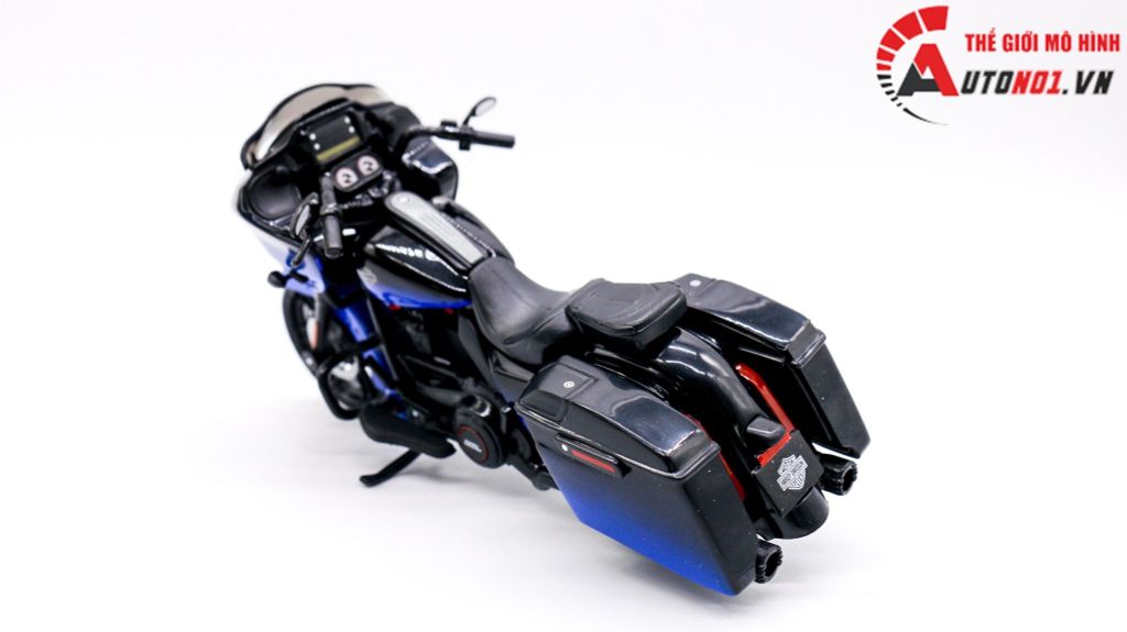 MÔ HÌNH HARLEY DAVIDSON 2018 CVO ROAD GLIDE BLUE 1:18 MAISTO 7861