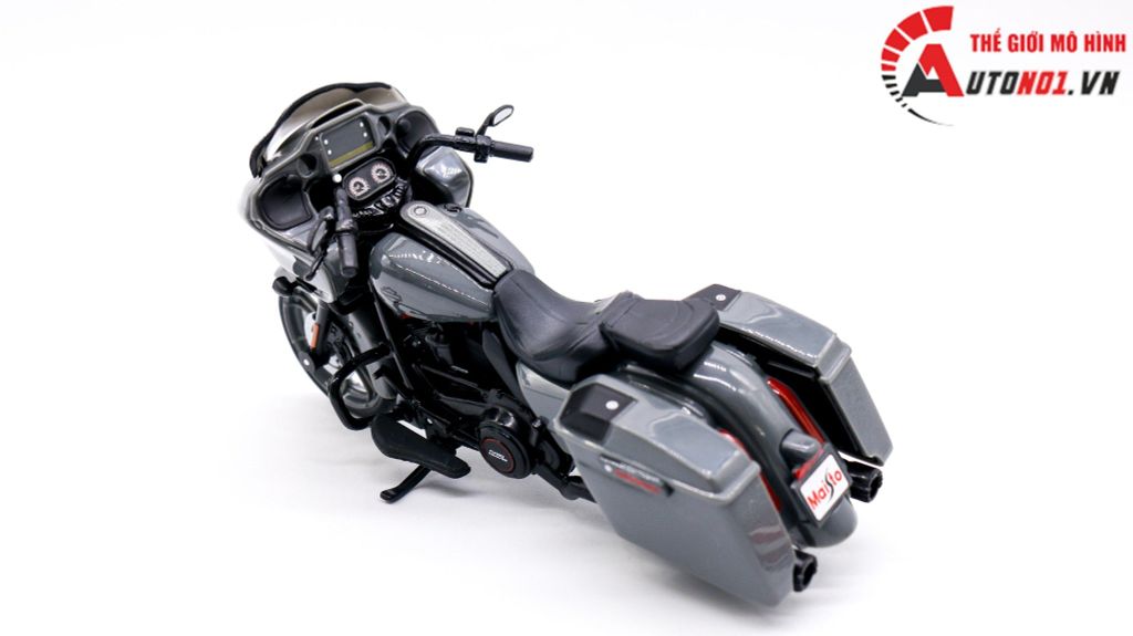 MÔ HÌNH HARLEY DAVIDSON 2018 CVO ROAD GLIDE GREY 1:18 MAISTO 7862