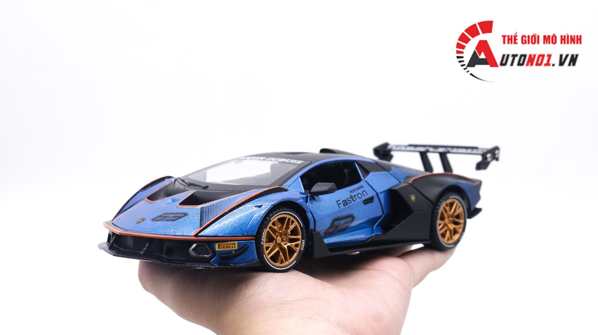  Mô hình xe Lamborghini Essenza Scv12 full open 1:24 Jin Lifang OT407 