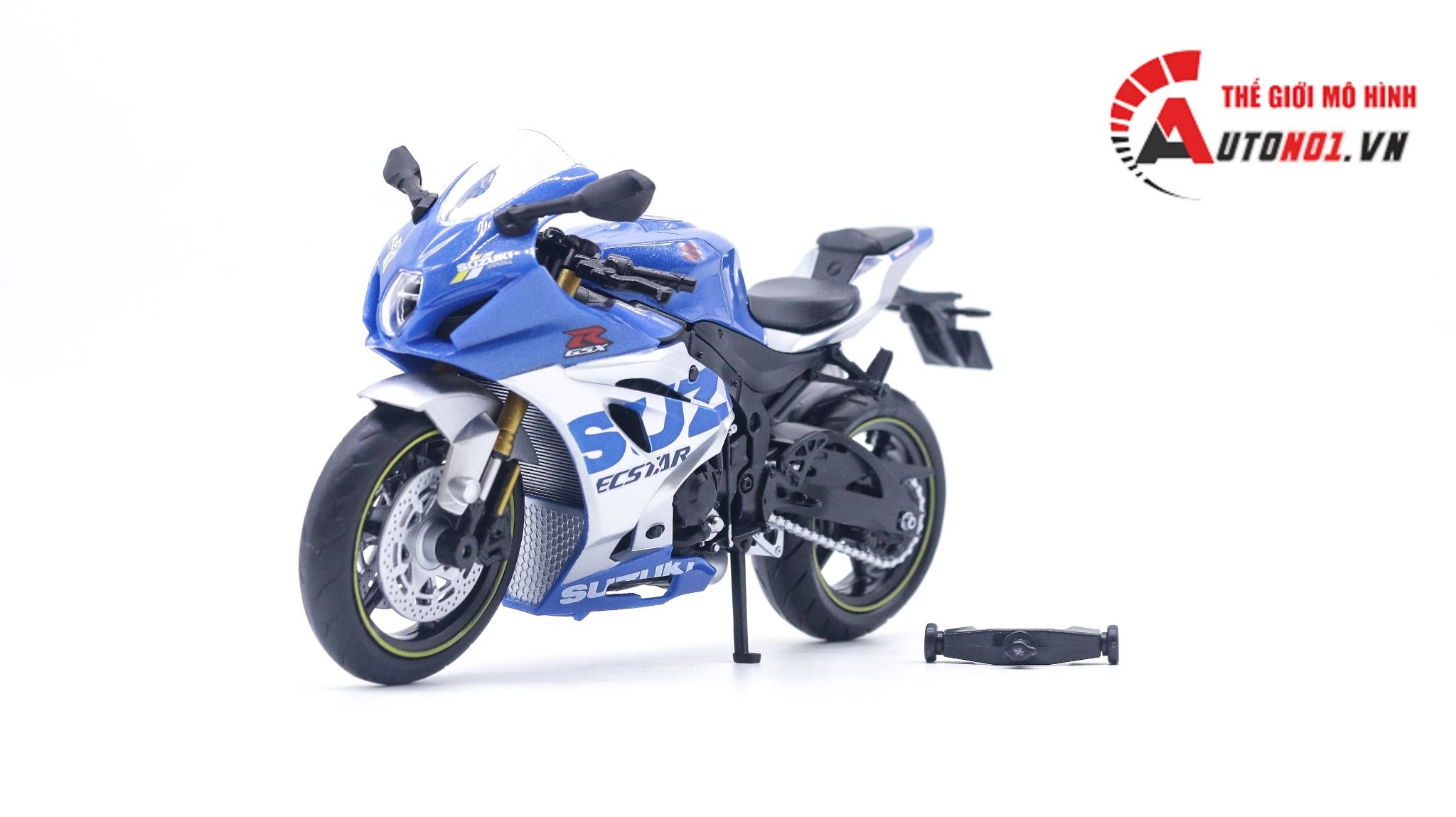  Mô hình xe Suzuki Gsx R1000 1:12 Alloy Model 8031 