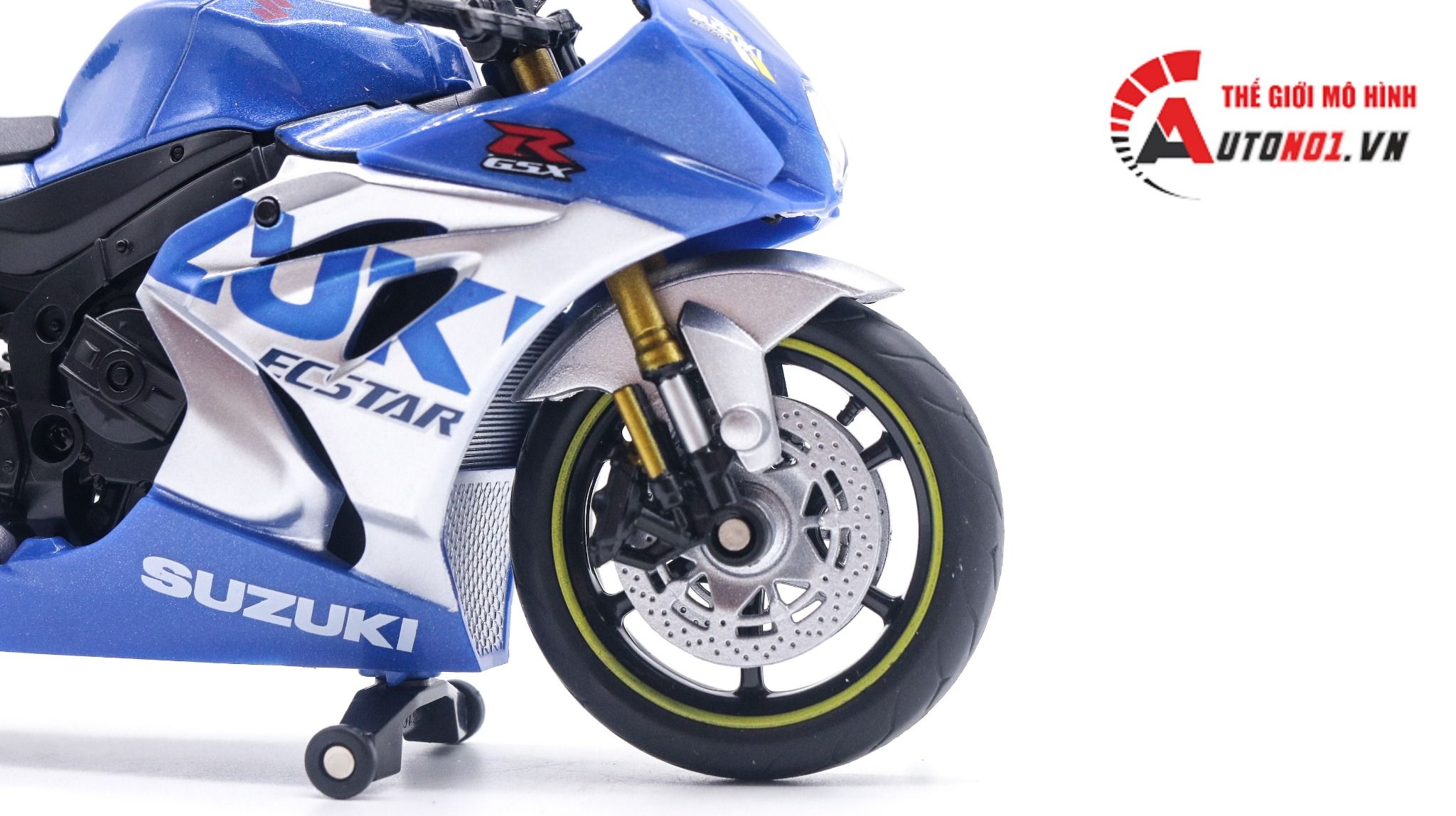  Mô hình xe Suzuki Gsx R1000 1:12 Alloy Model 8031 