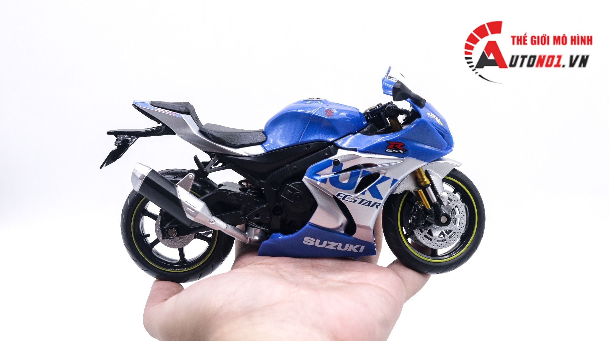  Mô hình xe Suzuki Gsx R1000 1:12 Alloy Model 8031 