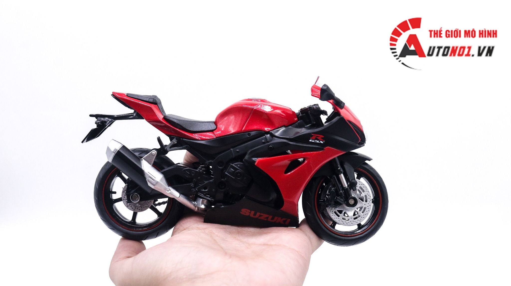  Mô hình xe Suzuki Gsx R1000 1:12 Alloy Model 8031 