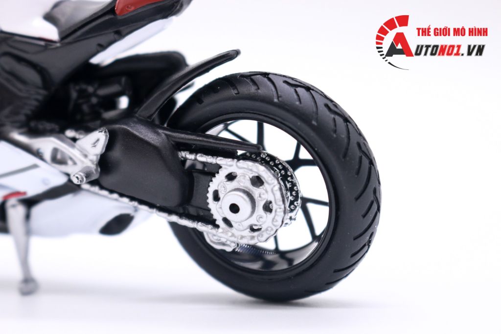 MÔ HÌNH XE DUCATI PANIGALE V4S CORSE RED 1:18 MAISTO 6819