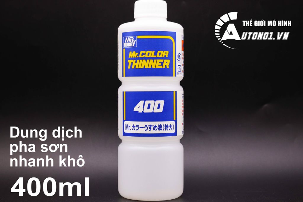 DUNG DỊCH PHA SƠN THINNER LACQUER NHANH KHÔ 400ML MR.HOPPY S008