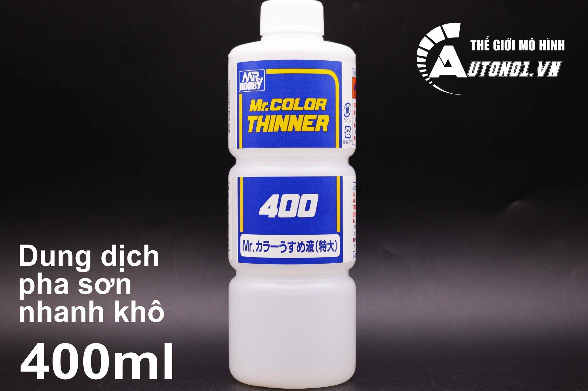  Dung dịch pha sơn thinner lacquer t-104 nhanh khô 400ml Mr.Hobby s008 