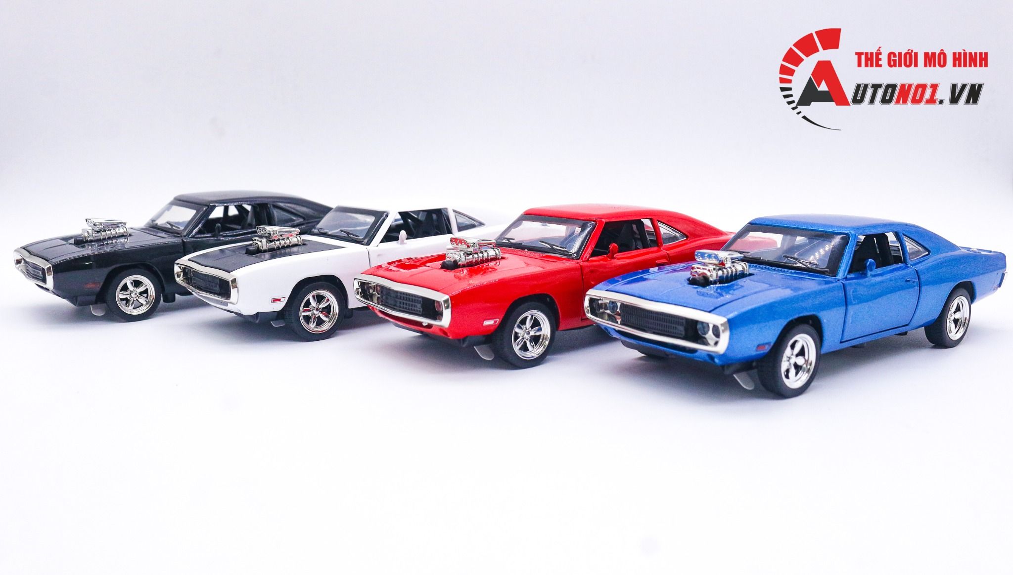  Mô hình xe Dodge Challenger 1970 Fast & Furious tỉ lệ 1:32 Miniauto 1463 32011 