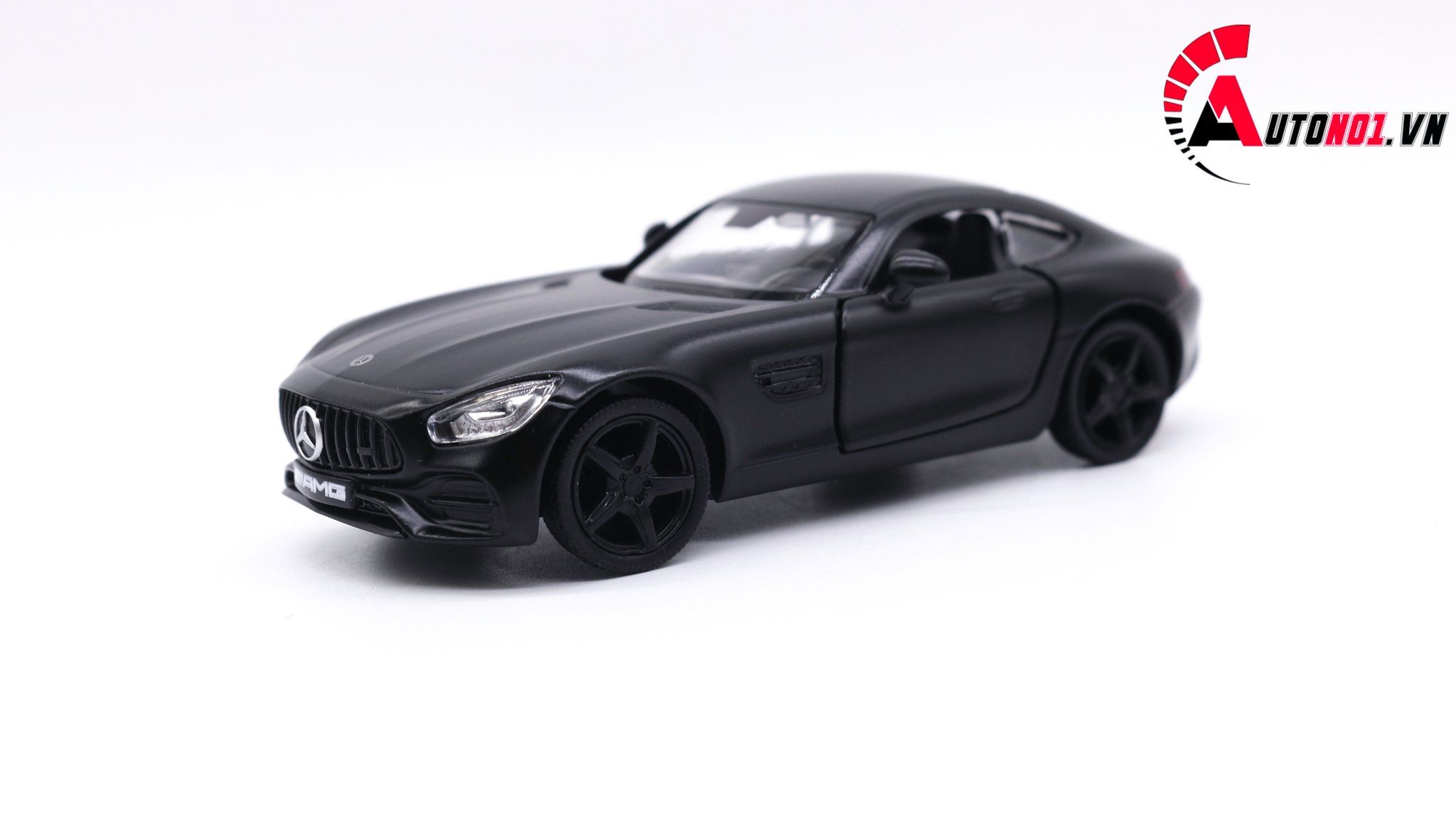  Mô hình xe Mercedes Benzs Amg GTS Black 1:36 Alloy 7607 