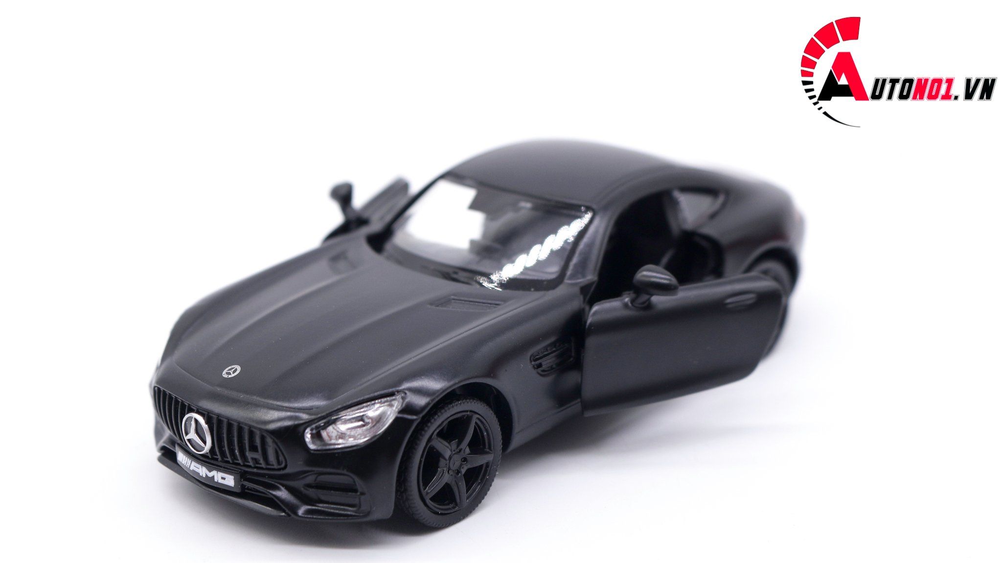  Mô hình xe Mercedes Benzs Amg GTS Black 1:36 Alloy 7607 