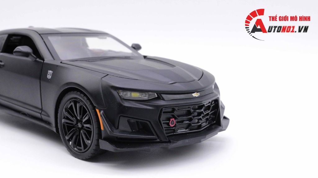 MÔ HÌNH XE CHEVROLET CAMARO BLACK 1:24 CHE ZHI 7387