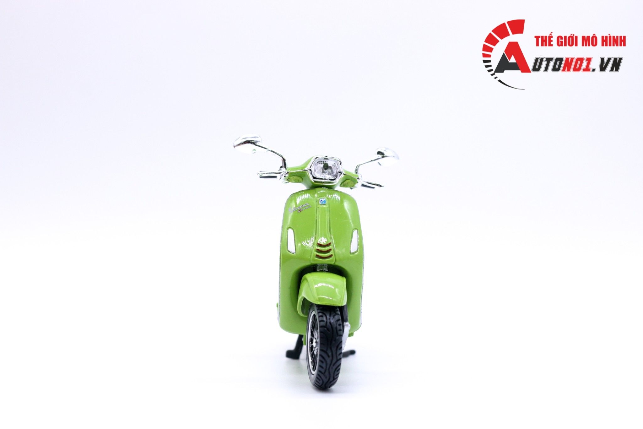  Mô hình xe Vespa sprint 150 abs 2017 green 1:18 Maisto 7070O 