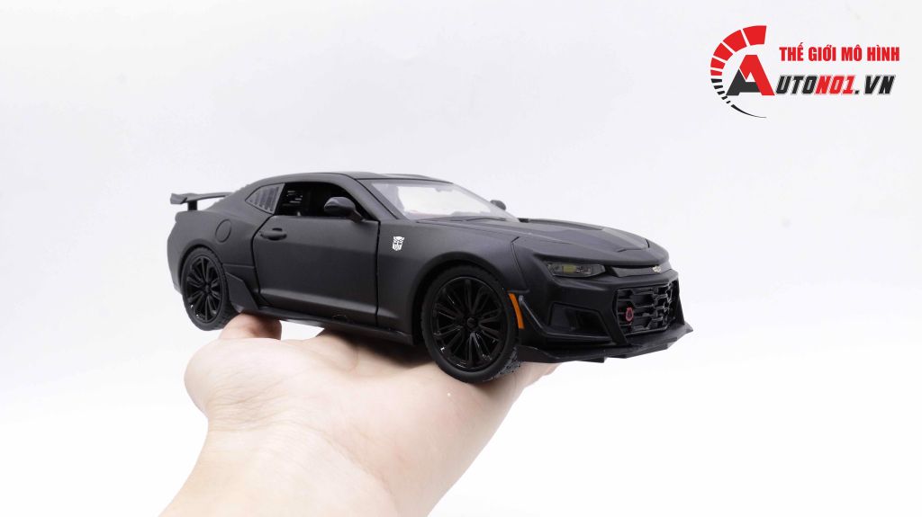 MÔ HÌNH XE CHEVROLET CAMARO BLACK 1:24 CHE ZHI 7387