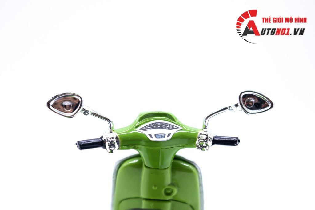 MÔ HÌNH XE VESPA SPRINT 150 ABS 2017 GREEN 1:18 MAISTO 6842