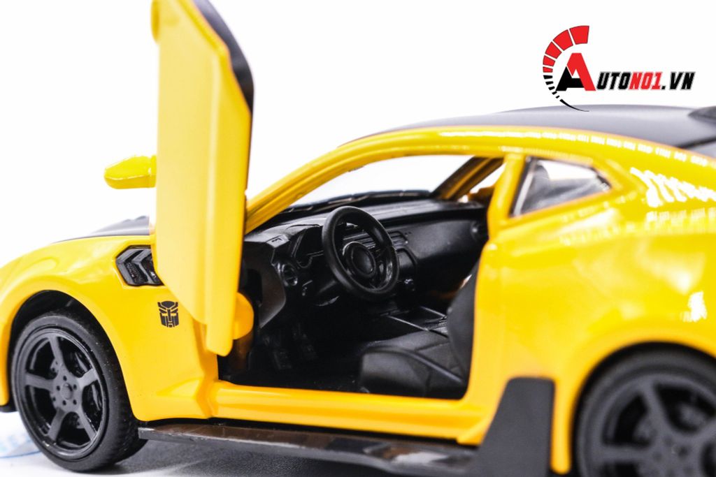 MÔ HÌNH CHEVROLET CAMARO YELLOW 1:32 MINIAUTO KHÔNG HỘP
