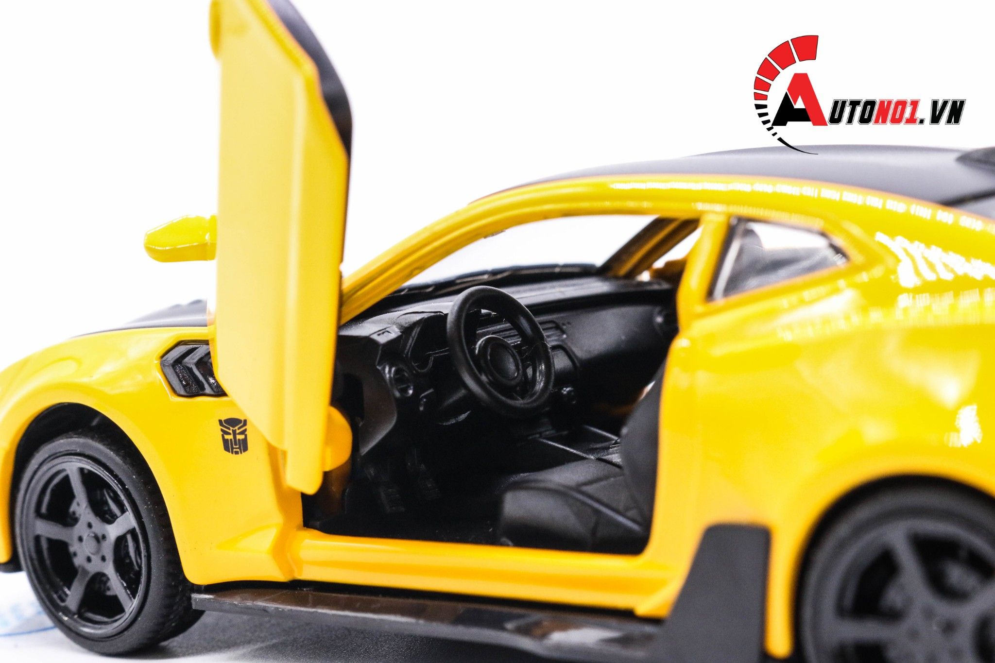  Mô hình Chevrolet Camaro Yellow 1:32 Miniauto 4846 