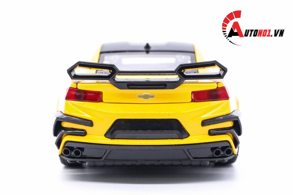 MÔ HÌNH CHEVROLET CAMARO YELLOW 1:32 MINIAUTO KHÔNG HỘP