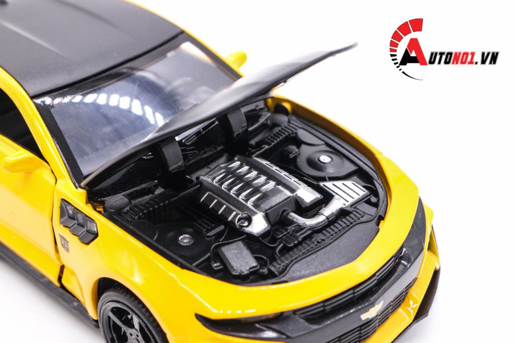 MÔ HÌNH CHEVROLET CAMARO YELLOW 1:32 MINIAUTO KHÔNG HỘP