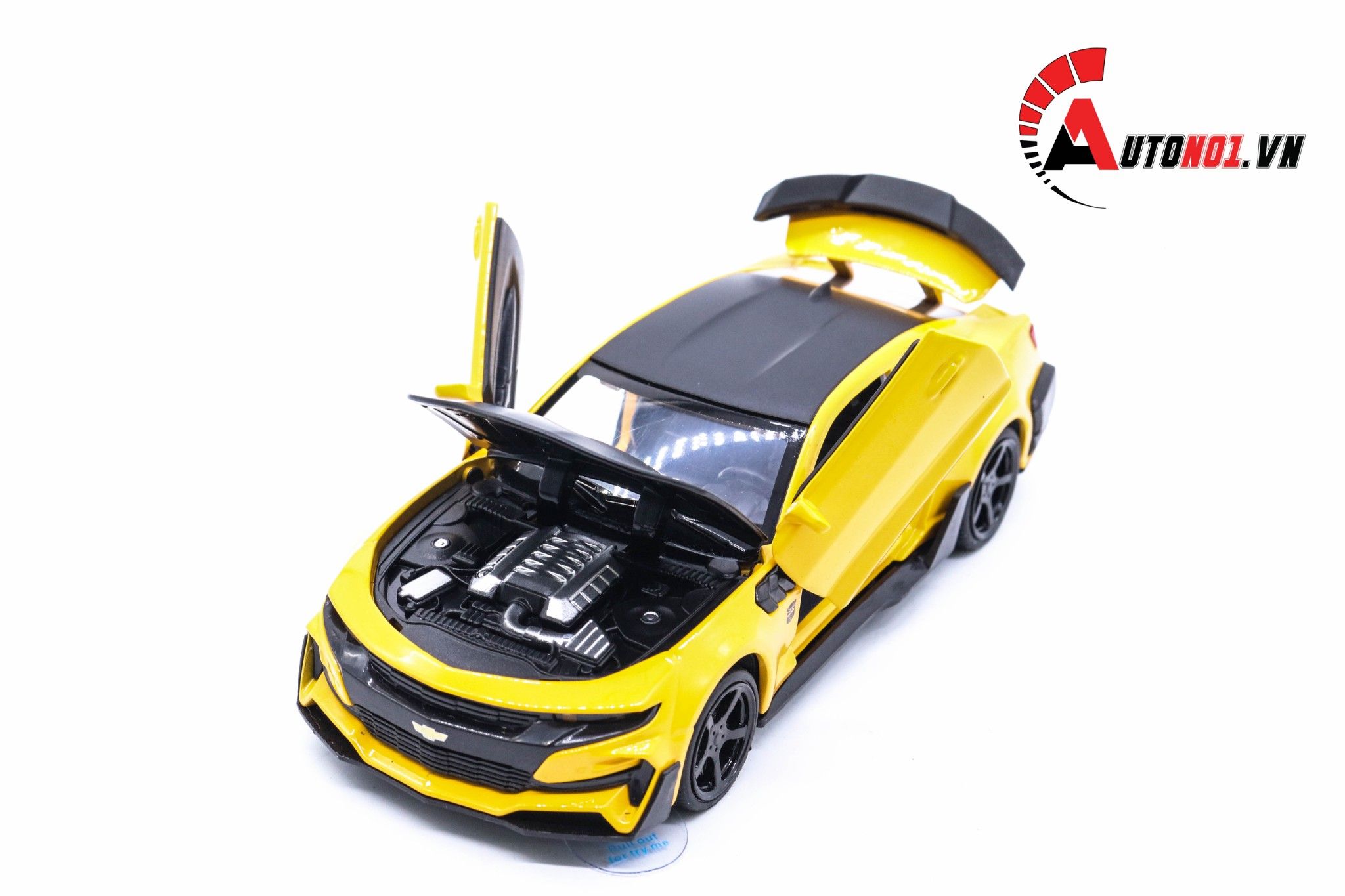  Mô hình Chevrolet Camaro Yellow 1:32 Miniauto 4846 