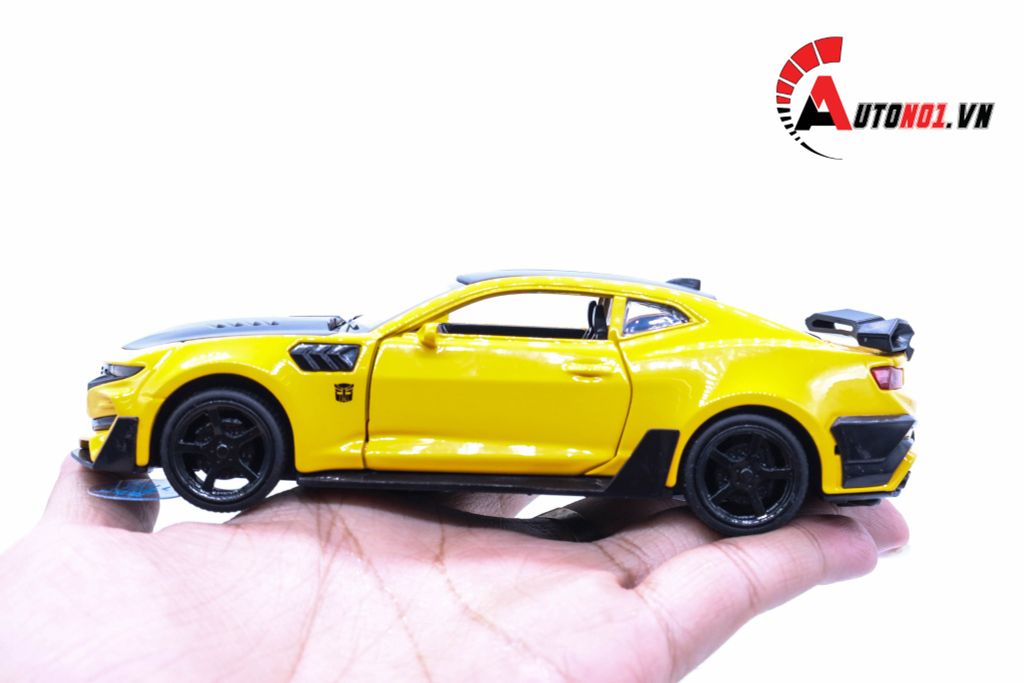 MÔ HÌNH CHEVROLET CAMARO YELLOW 1:32 MINIAUTO KHÔNG HỘP