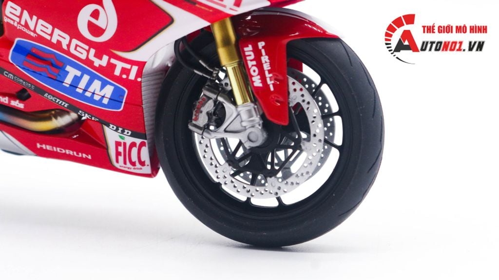 MÔ HÌNH XE DUCATI PANIGALE 1199 FIAMM TIM SBK 2013 #7 1:12 TAMIYA D227D