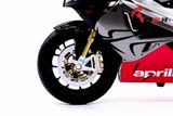  XE MÔ HÌNH MÔ TÔ APRILIA RSV 1000R BLACK 1:10 WELLY 3688 