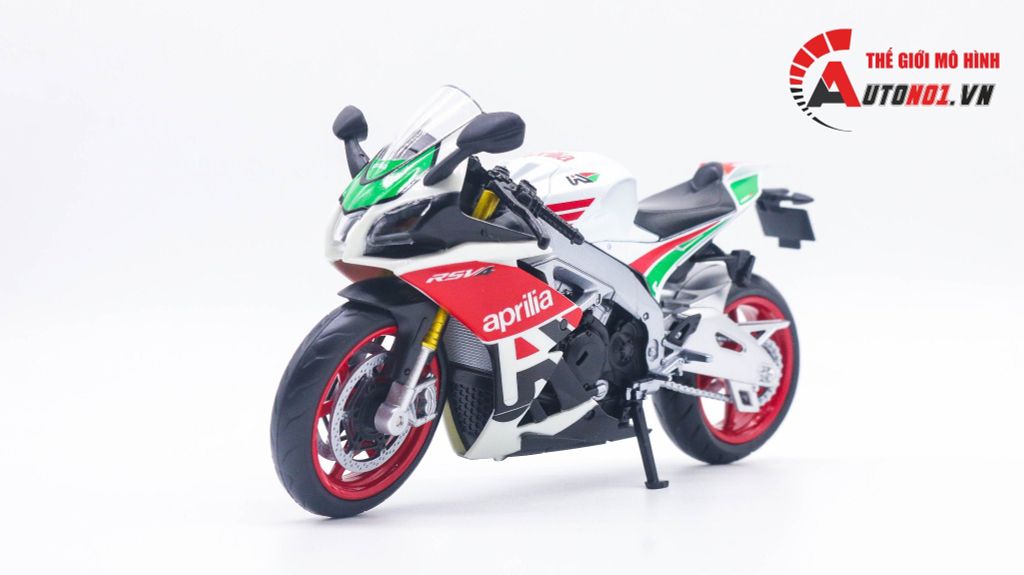 MÔ HÌNH XE APRILIA RSV4 1:12 ALLOY MODEL 8030