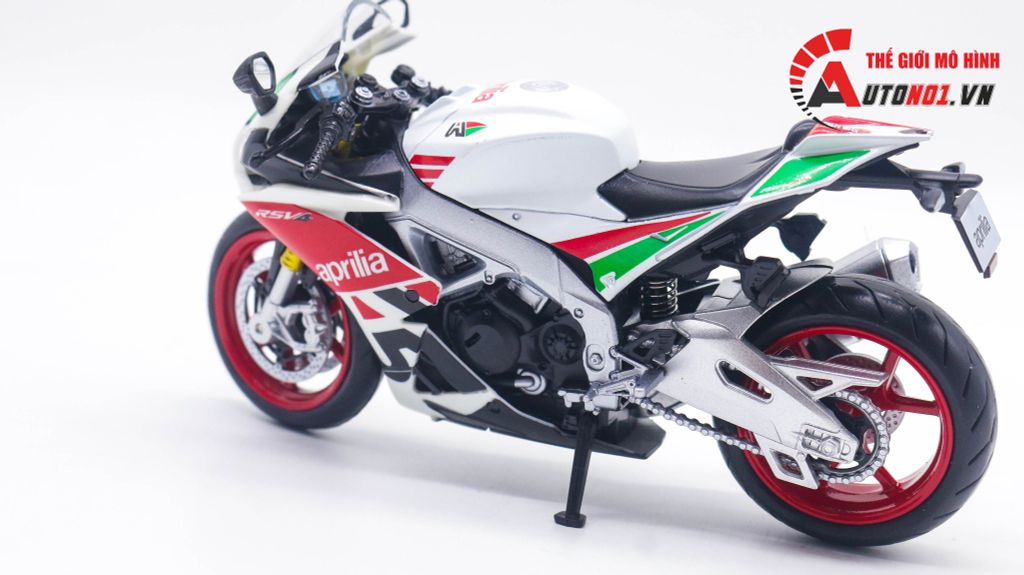 MÔ HÌNH XE APRILIA RSV4 1:12 ALLOY MODEL 8030