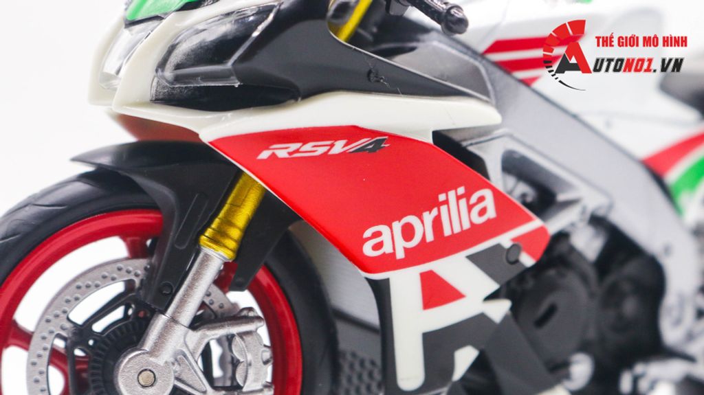 MÔ HÌNH XE APRILIA RSV4 1:12 ALLOY MODEL 8030