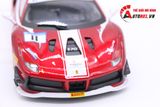  Mô hình xe Ferrari 488 Challenge 2017 red 1:24 Bburago 6843 