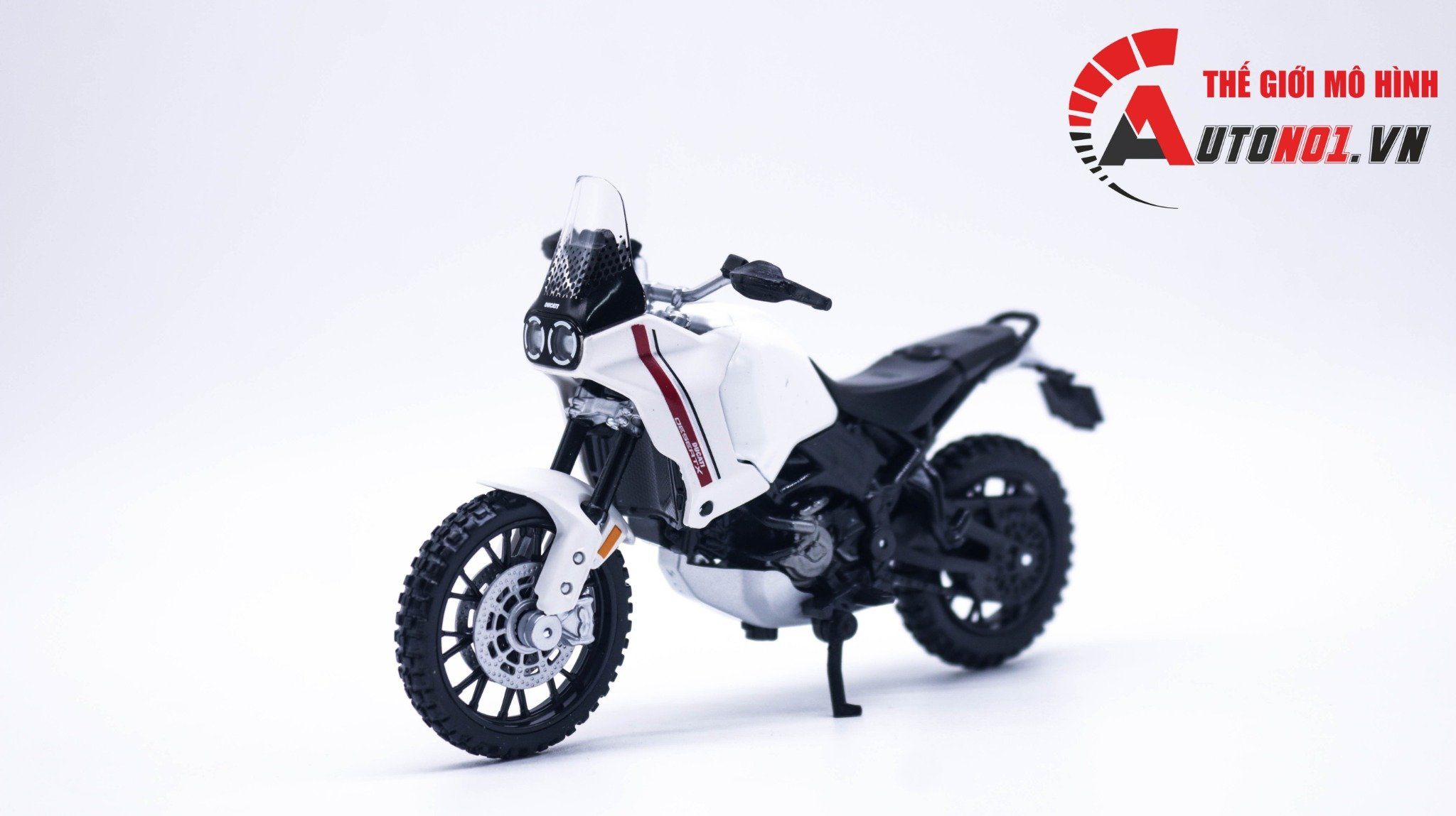  Mô hình xe mô tô Ducati Desert X tỉ lệ 1:18 Maisto MT071 