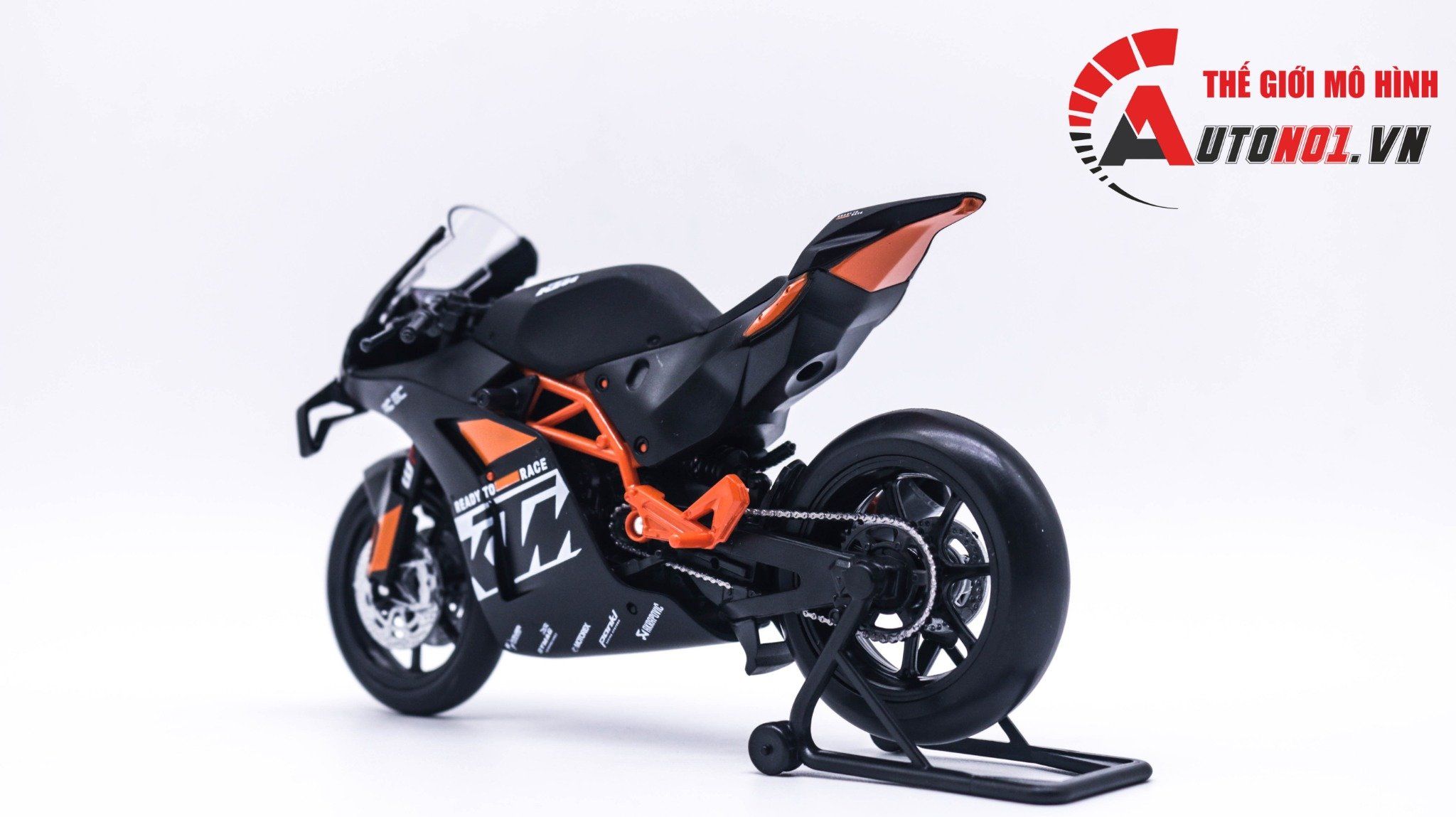  Mô hình xe KTM RC 8C tỉ lệ 1:12 Welly MT068 