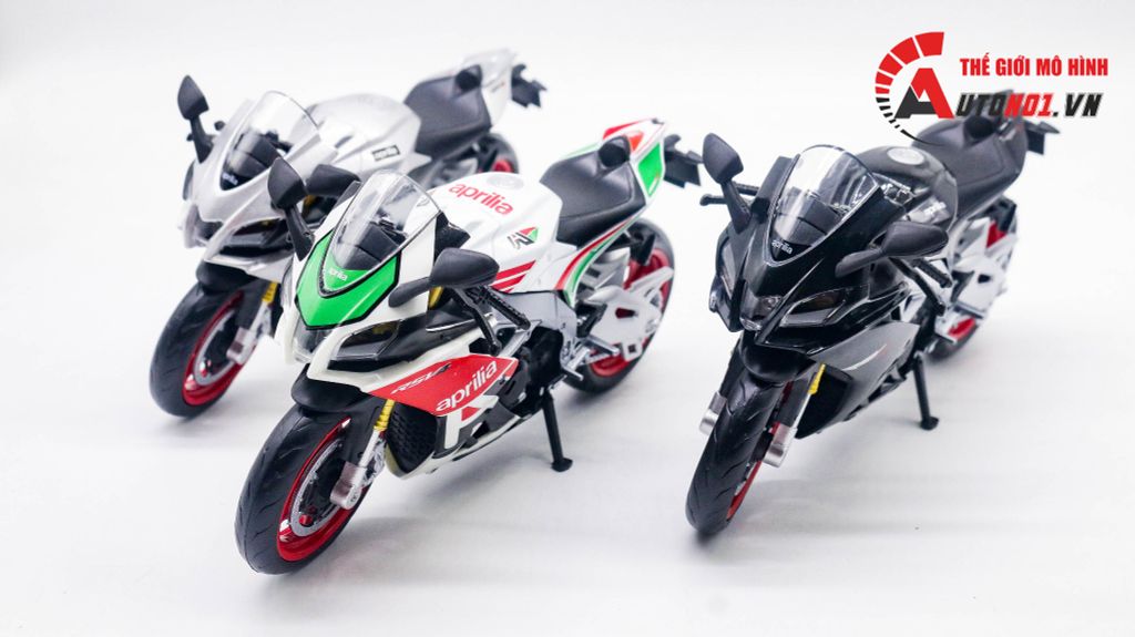 MÔ HÌNH XE APRILIA RSV4 1:12 ALLOY MODEL 8030