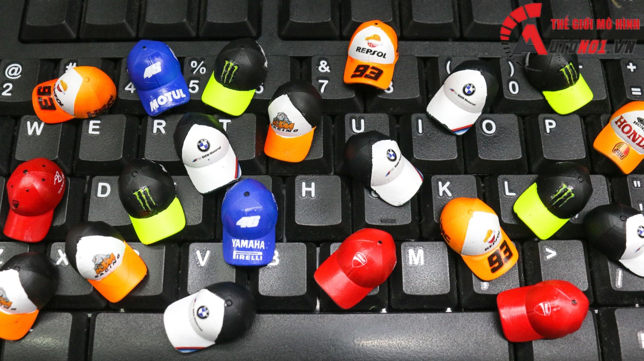  Mô hình nón kết Yamaha GP tỉ lệ 1:12 Autono1 PK280 