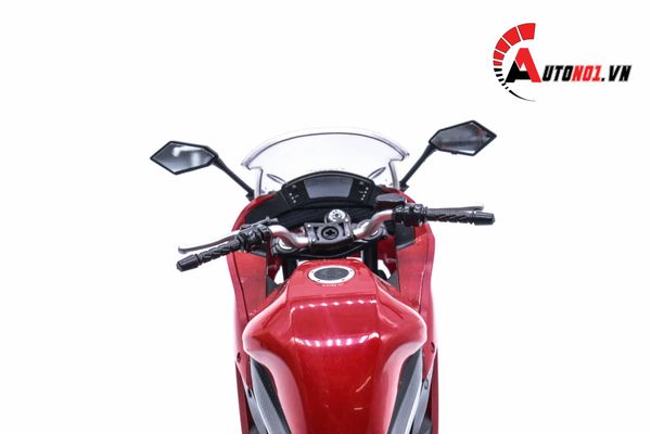 MÔ HÌNH XE MÔ TÔ KAWASAKI NINJA 650 2009 RED 1:10 WELLY 1743