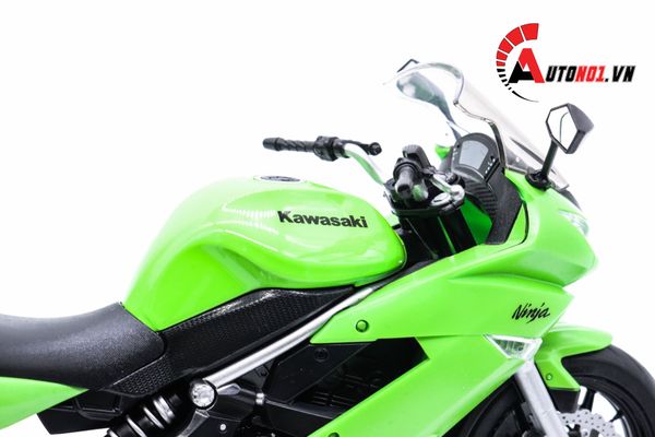 MÔ HÌNH XE MÔ TÔ KAWASAKI NINJA 650 2009 GREEN 1:10 WELLY 1744