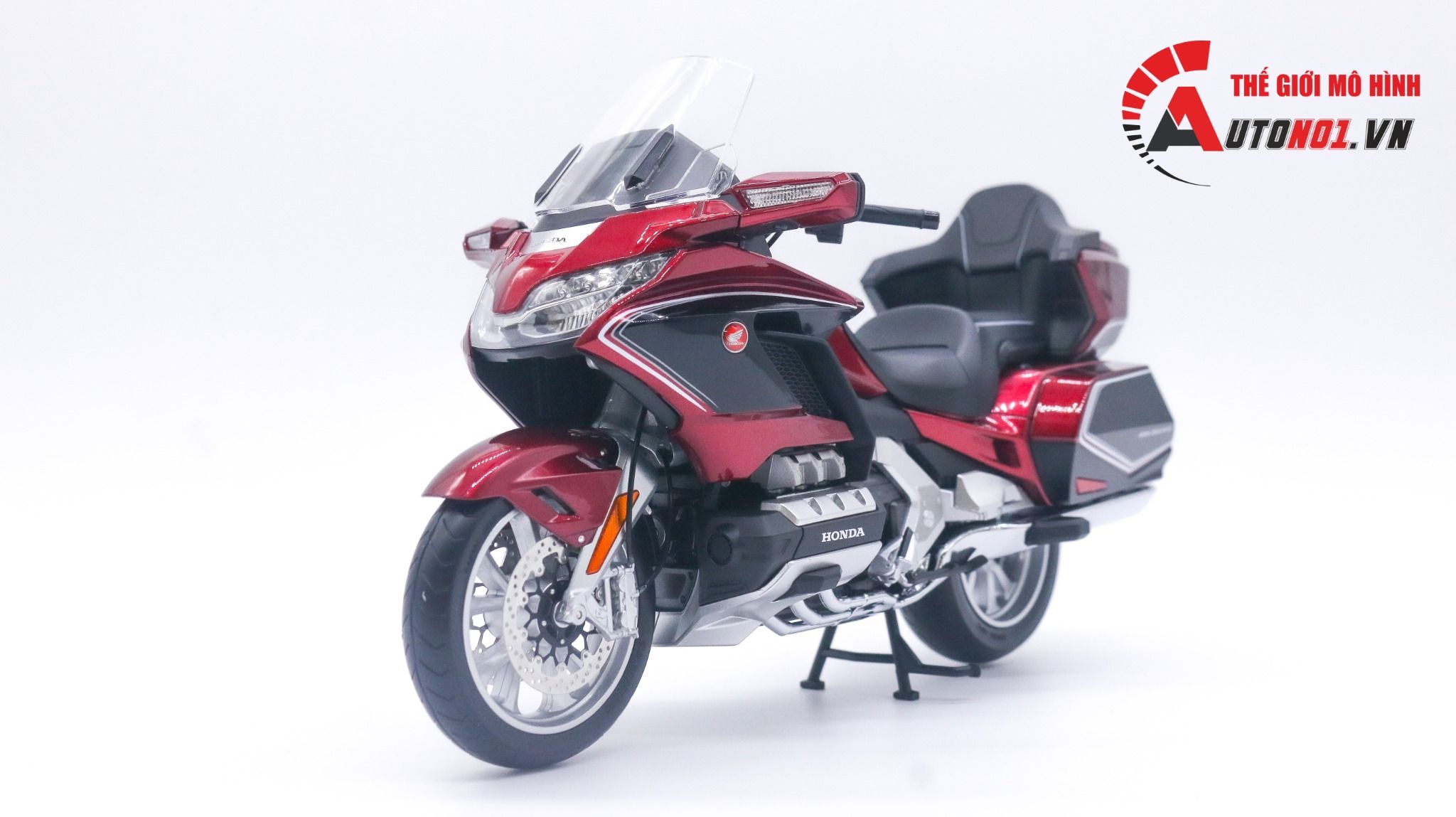  Mô hình xe Honda GL1800 Goldwing tour 1:12 LCD Models 8080 