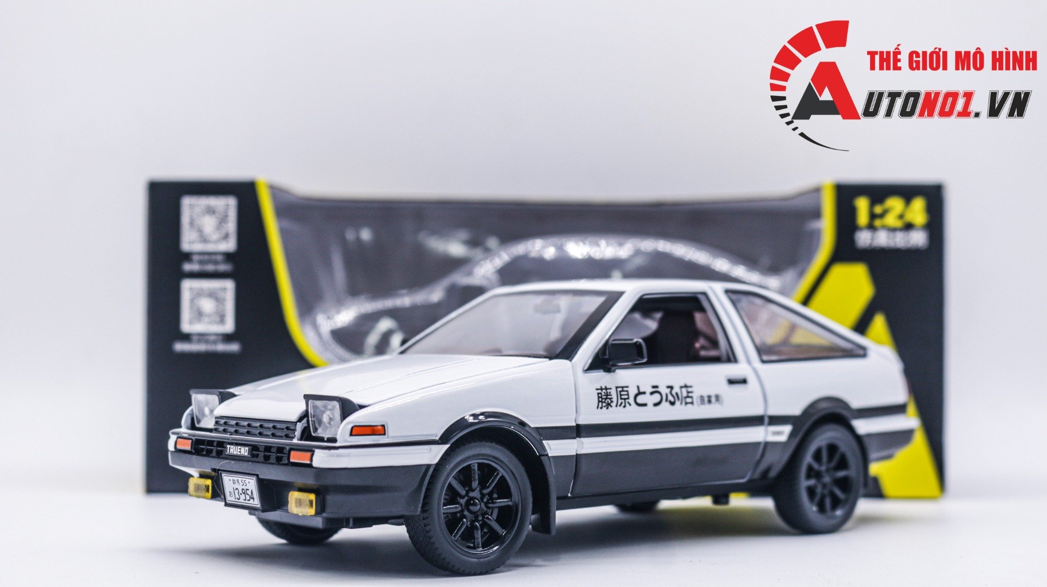  Mô hình Toyota AE86 1:20 Miniauto OT400 