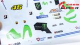  Decal nước Yamaha YZF-R1M 1:12 DC143 