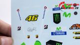  Decal nước Yamaha YZF-R1M 1:12 DC143 