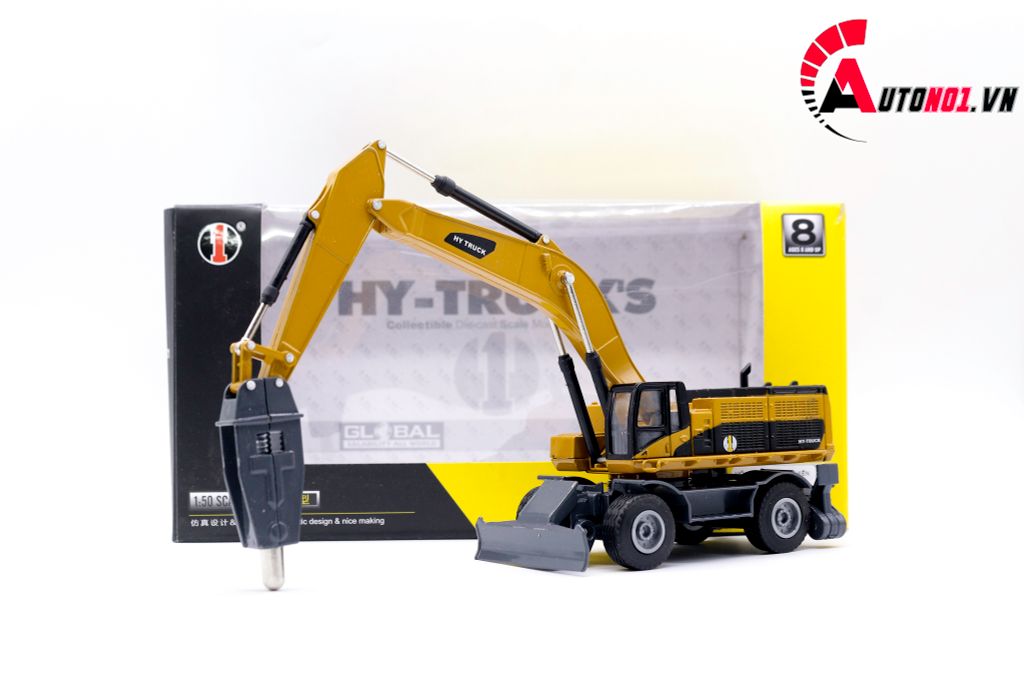 MÔ HÌNH XE MÁY NGHIỀN ĐA CHỨC NĂNG 1:50 HYTRUCK 7611