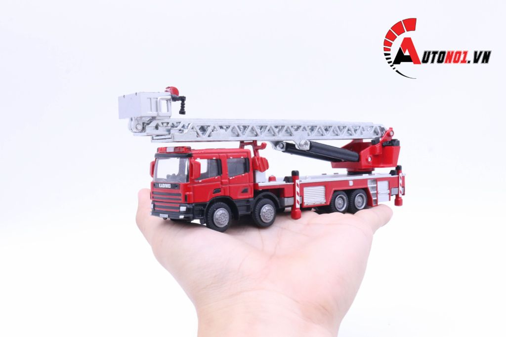 XE CÔNG TRÌNH - XE THANG CỨU HỎA 1:50 KAIDIWEI 625012