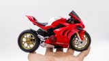  Mô hình xe độ Ducati Panigale V4s Red Nồi - Mâm 1:12 Autono1 D223V 