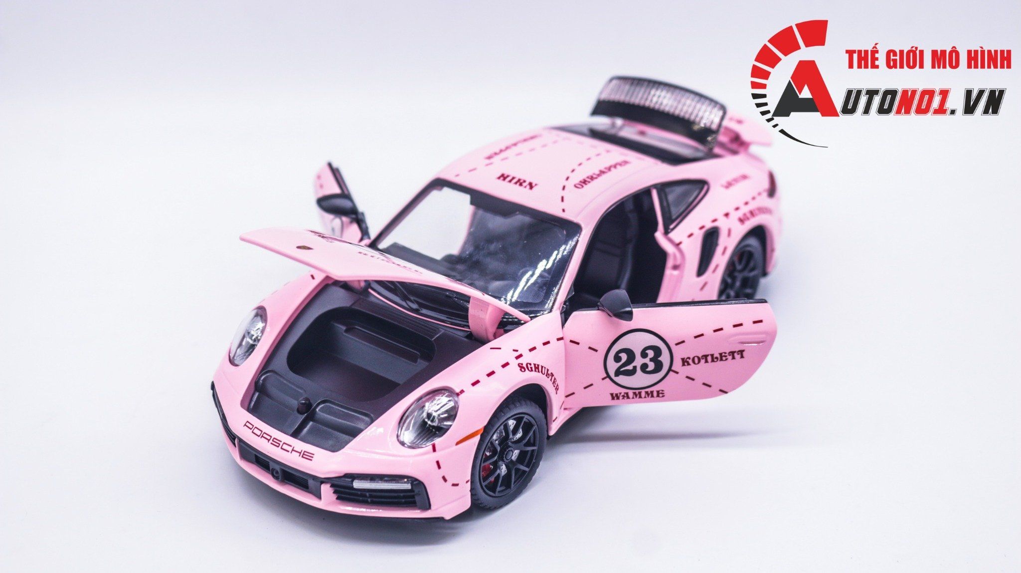  Mô hình xe Porsche 911 Turbo S 1:24 Miniauto OT338 