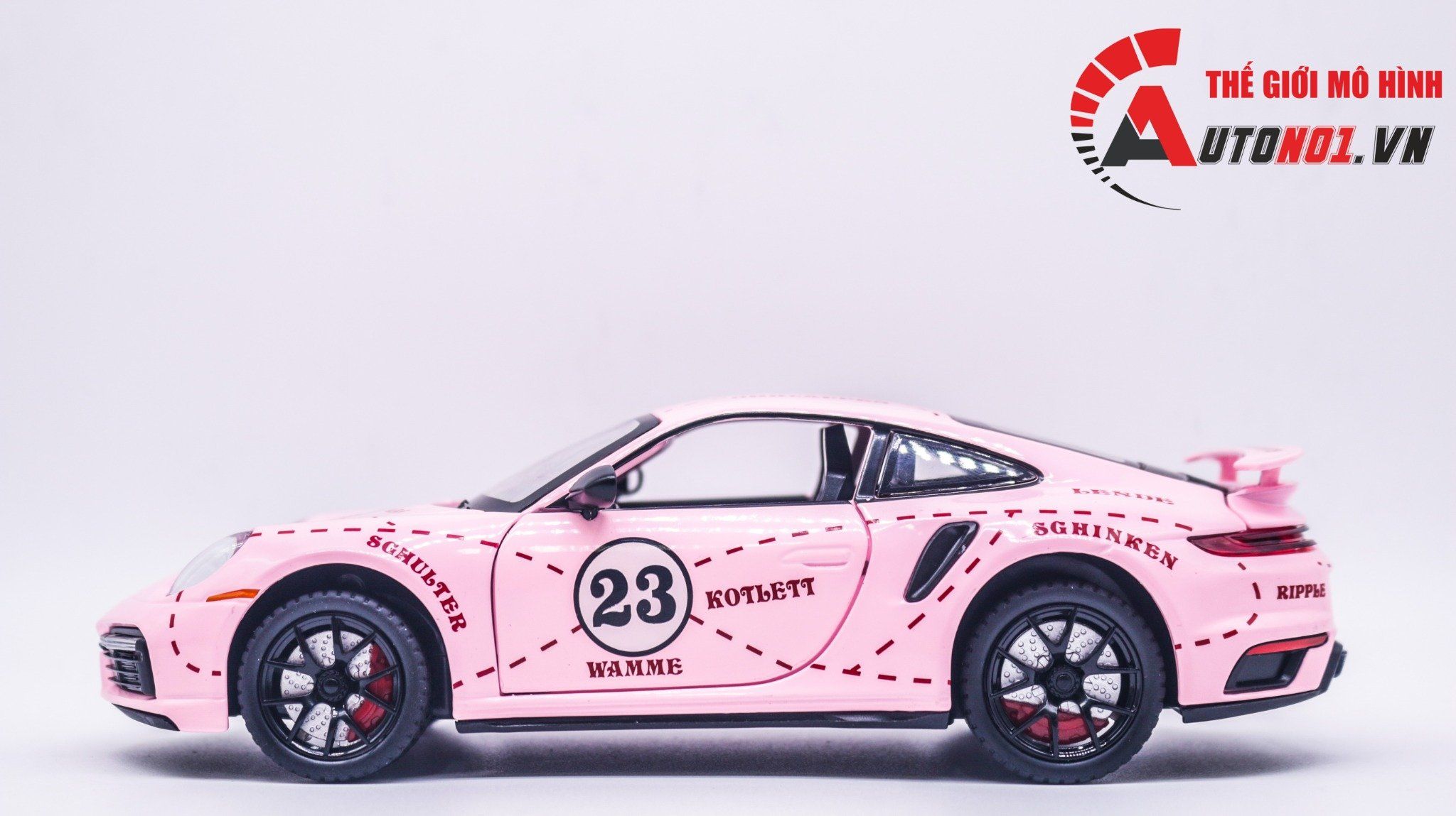  Mô hình xe Porsche 911 Turbo S 1:24 Miniauto OT338 