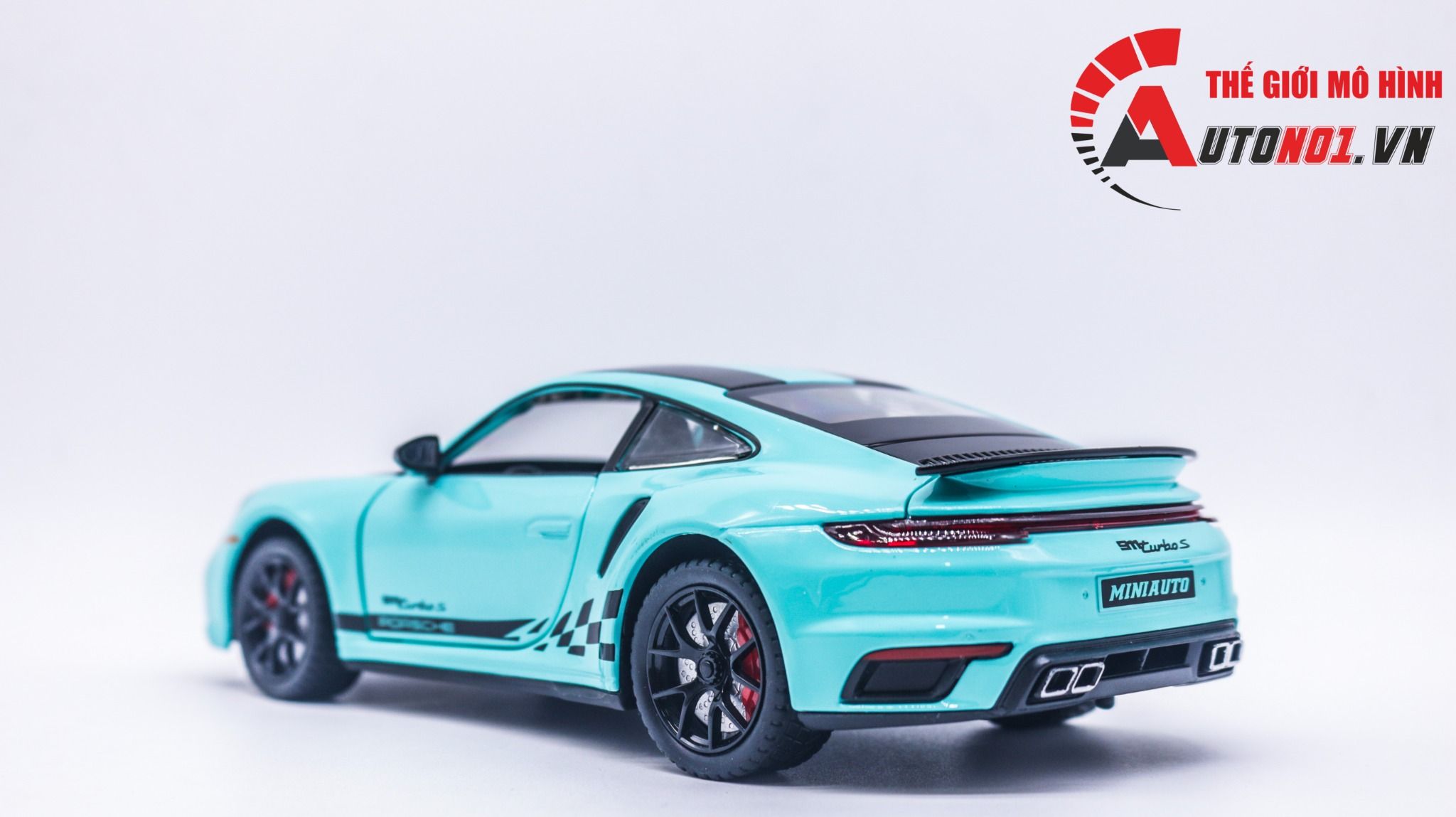  Mô hình xe Porsche 911 Turbo S 1:24 Miniauto OT338 