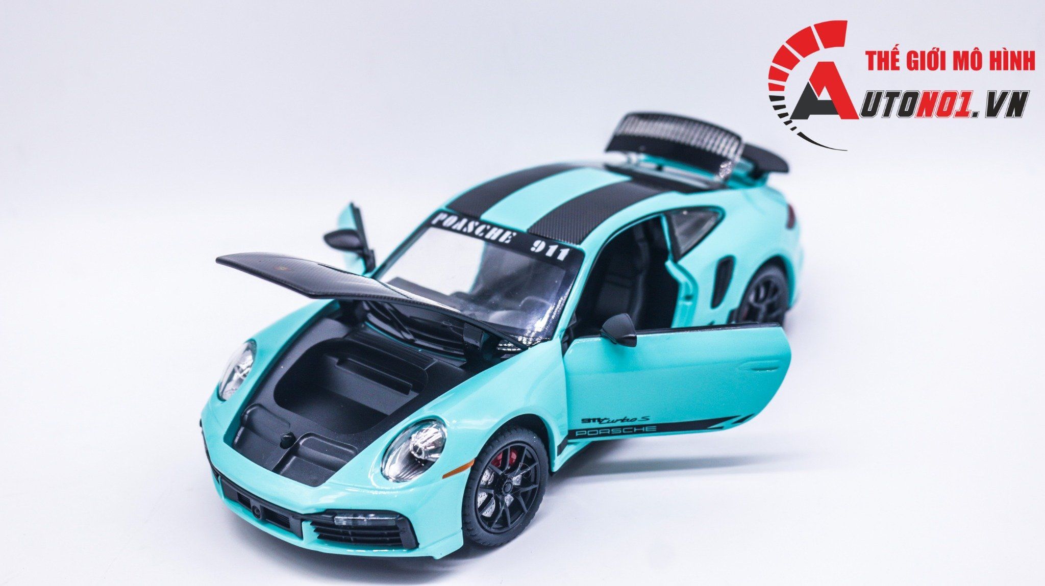  Mô hình xe Porsche 911 Turbo S 1:24 Miniauto OT338 