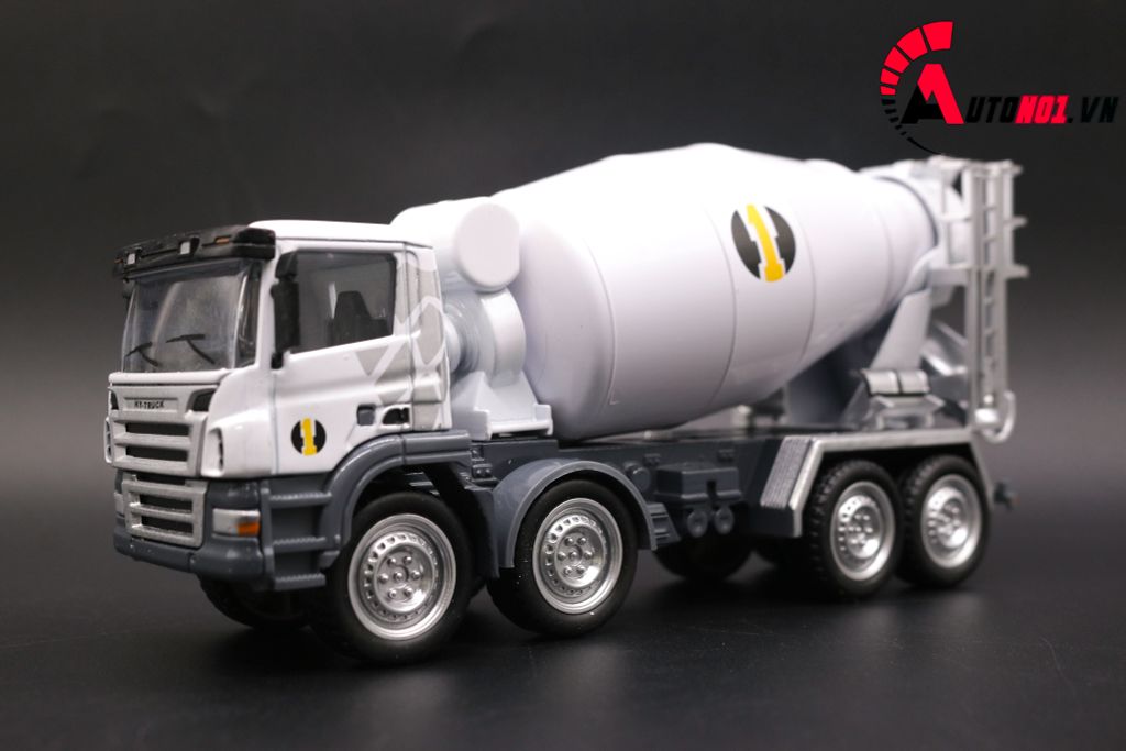 MÔ HÌNH XE TRỘN BÊ TÔNG WHITE 1:50 HYTRUCK 7601