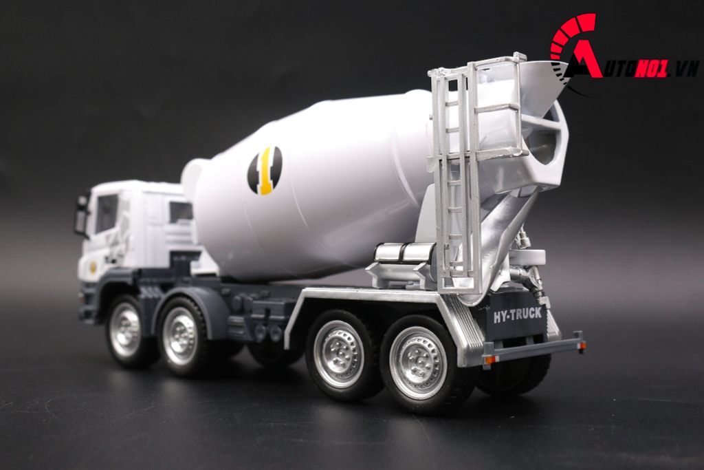 MÔ HÌNH XE TRỘN BÊ TÔNG WHITE 1:50 HYTRUCK 7601