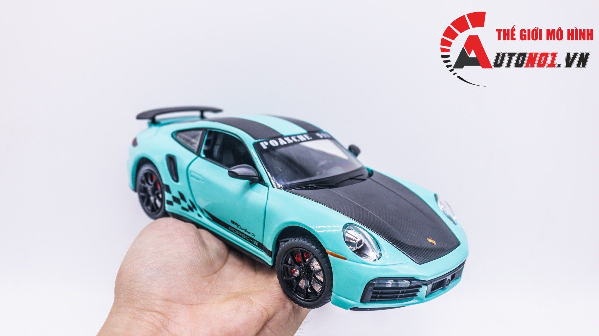  Mô hình xe Porsche 911 Turbo S 1:24 Miniauto OT338 