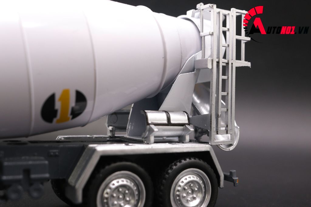 MÔ HÌNH XE TRỘN BÊ TÔNG WHITE 1:50 HYTRUCK 7601